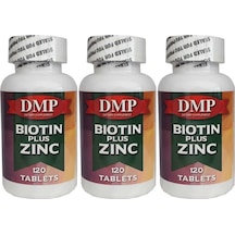 Dmp Biotin Plus Zinc 3X120 Tablet 02-