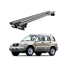 Venüs Suzuki Grand Vitara 5d 1999-2005 Uyumlu Gri Ara Atkı Port Bagaj Tavan Barı