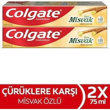 Colgate Misvak Diş Macunu 75 ml x 2 adet