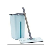 Pazarız Tablet Magic Flat Mop Yer Duvar Silme Microfiber Paspas Temizlik Seti + 5 Adet Bez