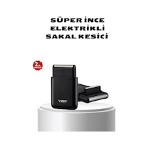 Elektrikli Tıraş Makinesi Çift Başlıklı Ultra İnce Tasarım Diğer Elektrikli Tıraş Makinesi Çift Başlıklı Ultra İnce Tasarım Diğer