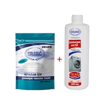 Ersağ Beyaz Çamaşır Yıkama Tozu 1 KG + Çamaşır Aktif 1 L