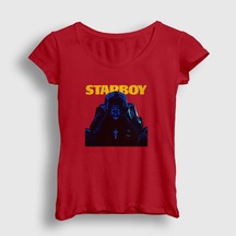 Presmono Kadın Starboy Cover The Weeknd T-Shirt