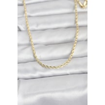 Cm 14k Gold Renk Burgu Model Zincirli 60 Cm Kadın Kolye - Tj-bko10959 Çok renkli 18572548