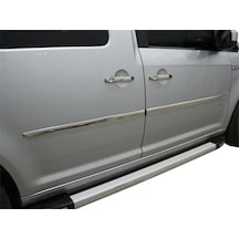 Nova Krom Vw Caddy Krom Yan Kapı Çıtası 4 Prç 2004-2015