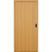 Akordeon Kapı, Meşe Ahşap Desenli, 87x215cm