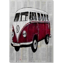 Cakasepetim Volkswagen Minibüs Ahşap Mdf Tablo