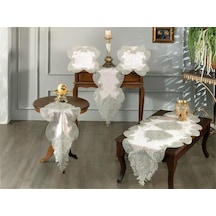 Verna Kadife Salon Takımı 5 Parça 001
