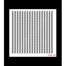 Hdm166 Cadence Home Dekor Stencil 25X25