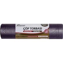 Atiplast Sk006430 Konteynır Boy Siyah Çöp Torbası 120 X 150 Cm, 240 L, 800 Gr, 10 Adet