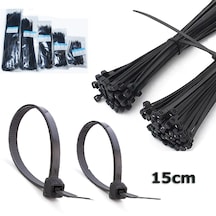 2.5 150Mm - Siyah - 15Cm Kablo Bağı  Kelepçe