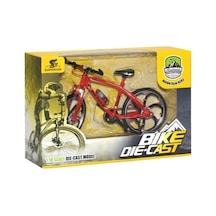 Metal Model Oyuncak Die Cast Bisikleti 1 10 0818-2a Kırmızı