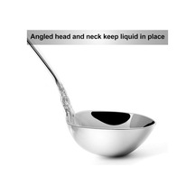 Ulzyvf Stil, Sos Paslanmaz Kepçe, Çelik Çelik Bitmiş Ayna Antika Cp Çelik