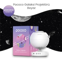 Pococo Galaxy Lite Projektör Beyaz