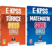 2026 İndeks Yayınları Ekpss Türkçe + Matematik Soru Bankası 2 Li Set Yayıncılık