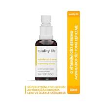 Quality Life Aydınlatıcı ve Cilt Tonu Eşitleyici Vitamin C Serum 30 ML