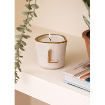 The Mia Shine Harf Mum L Bej Patchouli 200 Gr Bej