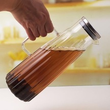 Metal Kapaklı Borosilikat Cam Yağdanlık Ve Sürahi 1000ml 11x26cm Çok Amaçlı İçecek Ve Sıvı Gıda Saklama 0 Metal Kapaklı Borosilikat Cam Yağdanlık Ve Sürahi 1000ml 11x26cm Çok Amaçlı İçecek Ve Sıvı Gıda Saklama 0