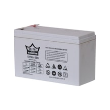 Or-tec Ortec 12 V 9 Ah Beyaz Akü Yüksek Kapasite Güç Kaynağı Çeşitli Kullanım Alanları İçin