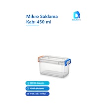 Mikro Saklama Kabı 450 Ml Çok Renkli Plastik