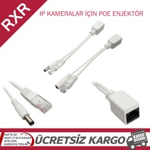 Ip Kameralar Için Poe Enjektör Pasif Poe Kablo