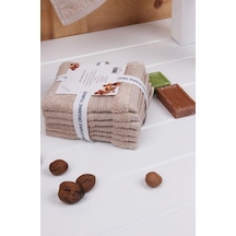 Baveno Indigo Ağacı Bitkisel Organik Boyama 6'lı 33x33 Havlu