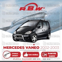 Rbw Mercedes Vaneo 2002 - 2003 Ön Muz Silecek Takımı