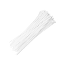 Plastik Cırt Kelepçe Kablo Bağı Beyaz 100 Adet 3,6x370