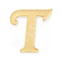 Pleksi Harf 4 Cm Gold T 4 Cm Tüm Yaşlar