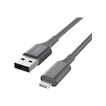 Belkin Smart Led Lightning Kablo 1.2 M Gri