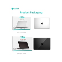 Coteci Macbook Air 13.6 M2/m3 A2681/a3113 Kılıf İnce Kapak Bilgisayar Örtüsü Dizüstü Kılıfı Çok Renkli