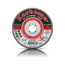 Karbosan İnox Metal Kesici İnce 125 Mm Thin Line