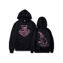 Tarzsokak Siyah Kalbin Ne Zaman Bana İzin Verdi Hoodies Teddy-swims Rapçi Grafik