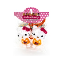 Biem Hello Kitty Lastik Toka Turuncu Gold/gümüş
