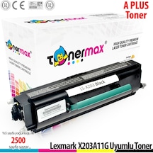 Tonermax Lexmark X203 / X203N / X204 / X204N A Plus Uyumlu Toner