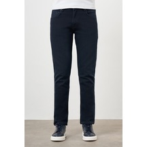 Erkek Lacivert Denim 5 Cep Dynamic Fit Jean Kot Pantolon 24ms003039200 Lacivert