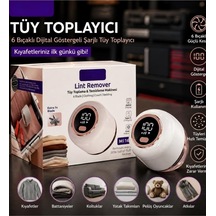 6 Bıçaklı Dijital Göstergeli Şarjlı Tüy Toplayıcı