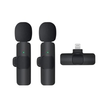 Vothoon K9 Kablosuz Yaka Mikrofonu Lightning 2 Li Mini Mikrofon Youtube Tik Tok 2 Adet
