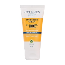 Celenes Herbal Spf 100 Suya Dayanıklı Güneş Kremi 50 Ml