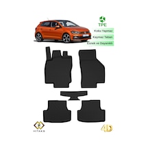 Hitaks Vw Polo 4d Oto Paspas 2017 2021 Arası Uyumlu Siyah Paspas Seti