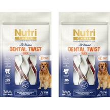 Nutri Canin Dental Twist Ördekli S-m Irk İçin Köpek Ödülü 80 Gr. X 2 Adet
