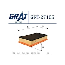 GRAT 27105 Hava Filtresi 147 Gt 1.9 Jtd