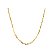 14 Ayar 45 Cm İnce Halat Altın Zincir Kolye 1,15 Gr-6526