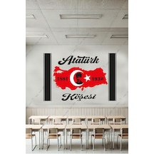 Atatürk Köşesi Türkiye Haritası Ve Atatürk