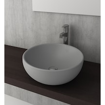 Bocchi Venezia Çanak Lavabo 45 CM Gri 1119-006-0125