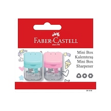 Faber-castell Bls. Minibox Kalemtıraş Pastel 2li