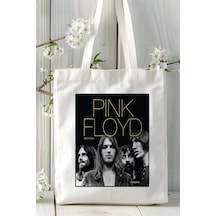 Art Hediye Pink Floyd Pinkfloyd Baskılı Bez Çanta Omuz Çantası Kişiye Özel Desen 1 Çok Renkli