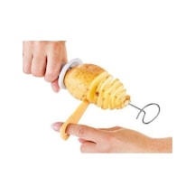Pratik Spiral Patates Dilimleyici, Çubukta Patates Cips Yapma Diğer