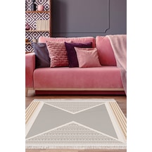 Eko Trend Djt Halı Yıkanabilir Kaymaz Taban P1526 Modern krem