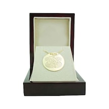 Bilezikhane Dua Plaka Kolye Besmele 8 3,50 Gram 14 Ayar Altın